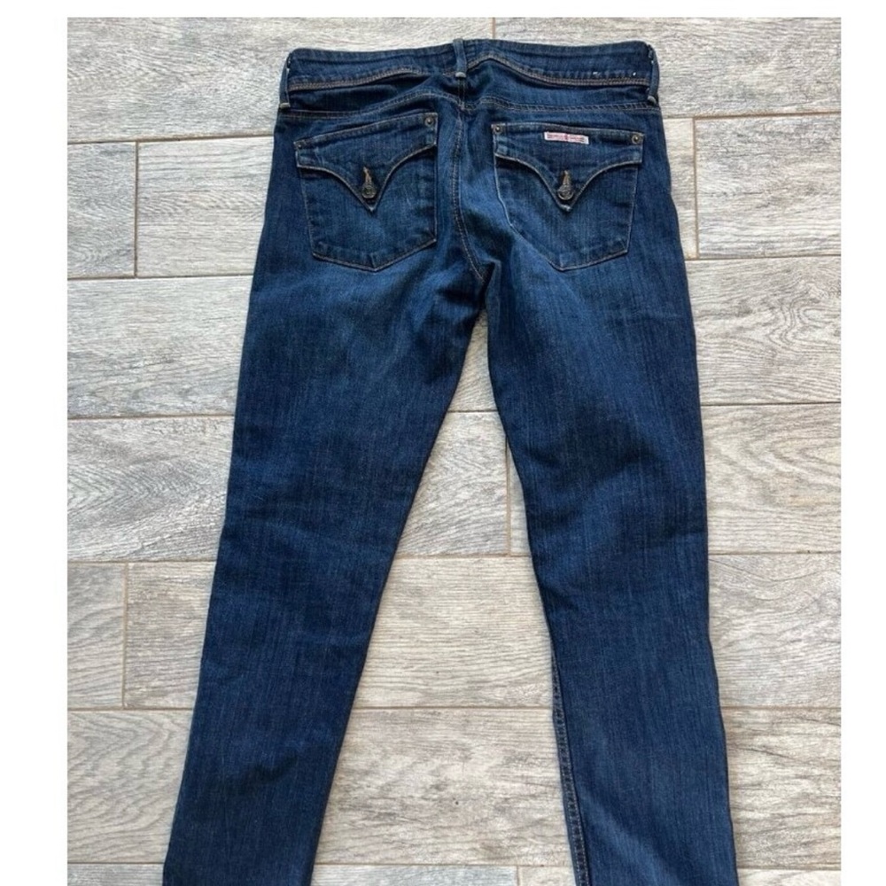 Hudson Denim Jeans size 29 Back Flap Pockets USA W422DHK Collin Skinny Jean